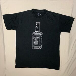 🆕 Jack Daniel’s Tennessee Whiskey Black Tee Shirt Men’s Large Short Sleeve Top